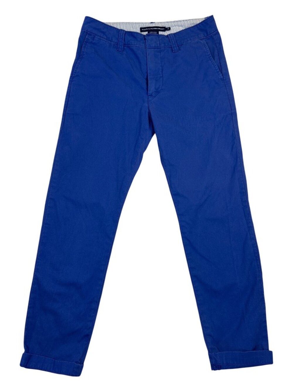 Polo Ralph Lauren Sport Chino Pants Women's 4 Blue Cotton Preppy Casual Timeless